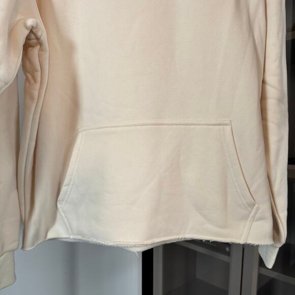 Parke The Bay Side Hoodie NEW Miami Cream Pullover Graphic Logo Sweatshirt S M - Picture 7 of 7